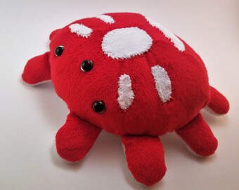 Angrypider handmade plush