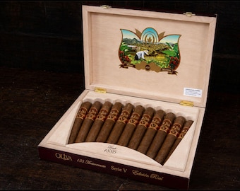 Oliva Aniversario Real Cigar Box Humidor | Leere Sammler Holzkiste