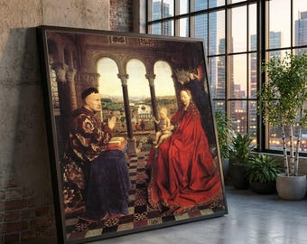 聖母マリア – ゲントの祭壇画 – ヤン・ファン・エイク – 中世