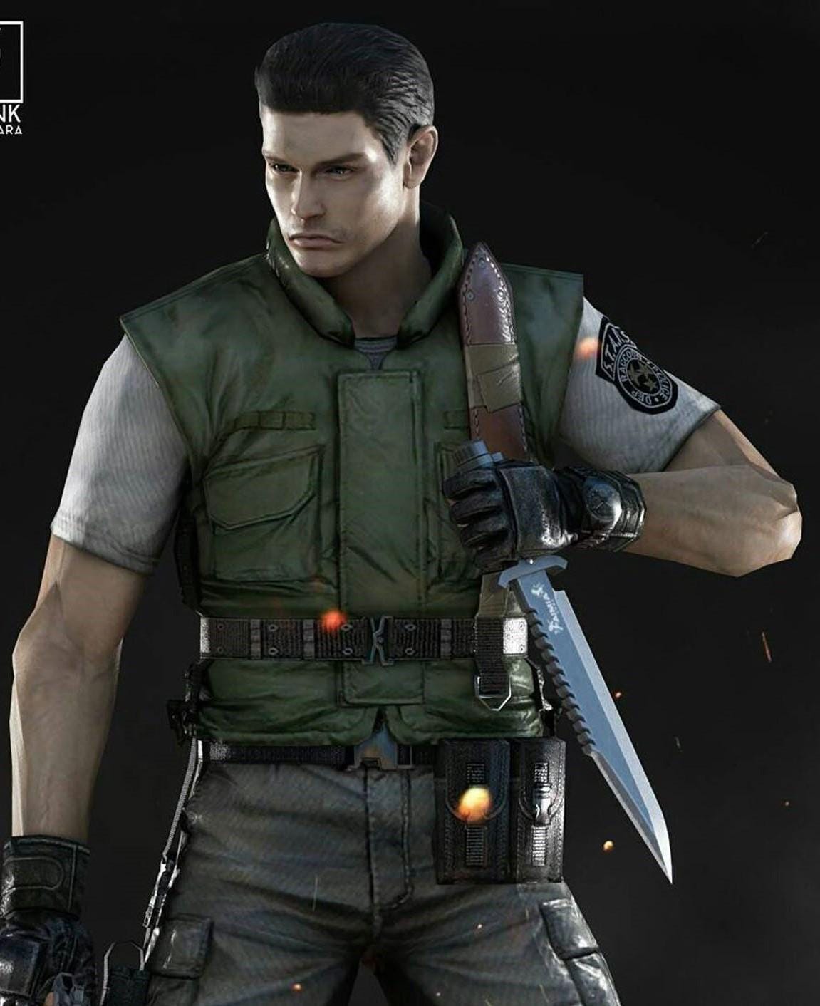 Chris redfield costume - Etsy 日本