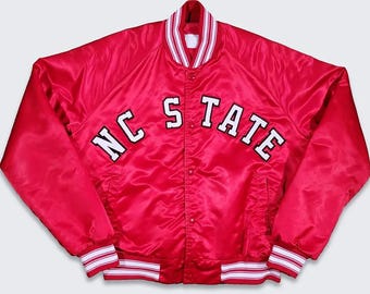 Rote Navy Navy - 90er Jahre Vintage Collegejacke | 80er Jahre Bomberjacke | Retro College Sportbekleidung | Letterman Jacke - Weihnachtsgeschenk für Ihn