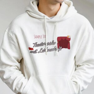 Geschenkidee Theaterspieler Theaterverein Schauspieler Proben Auftritt Freizeit | Pullover Hoodie personalisierbar