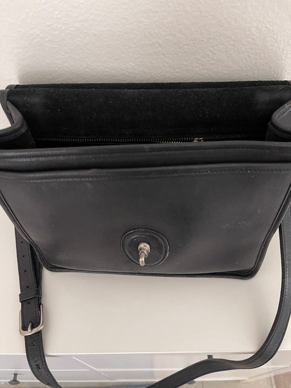 COACH WILLIS BAG/ Black/ Vintage/ Costa Rica/Nickel Gem