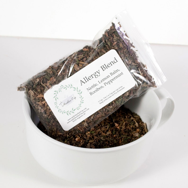 Allergy Tea Allergy Blend Herbal Tea Organic Loose Leaf Etsy