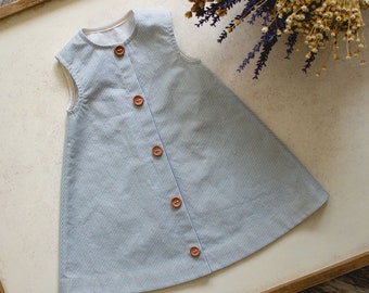 Button Front Skinny Stripe Jumper - Available in 3 colors - Bell Dress - Girls Clothing - Baby and Toddler
