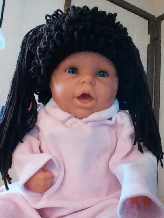 cabbage patch curly hair