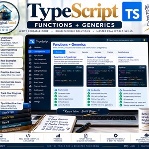 TypeScript Cheat Sheets + Interactive Practice Tracker image 7