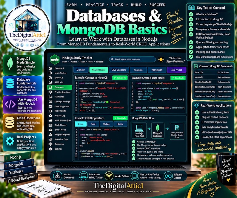 Node.js Cheat Sheets + Interactive Backend Practice Tracker image 10