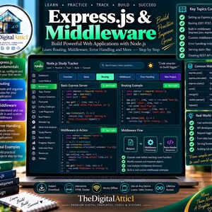 Node.js Cheat Sheets + Interactive Backend Practice Tracker image 8