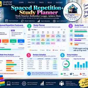 HTML + CSS Cheat Sheet Bundle + Interactive Web Design Practice Tracker image 15
