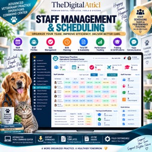 Advanced Veterinary Practice Command Center | Scheduling Inventory Billing KPI Dashboard image 11