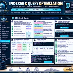 SQL Cheat Sheets + Interactive Database Practice Tracker image 11