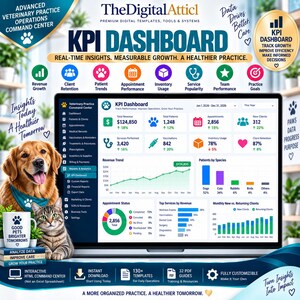 Advanced Veterinary Practice Command Center | Scheduling Inventory Billing KPI Dashboard image 13