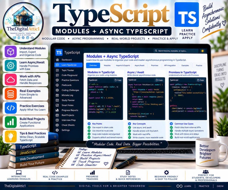TypeScript Cheat Sheets + Interactive Practice Tracker image 12