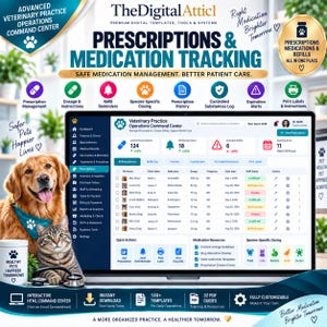 Advanced Veterinary Practice Command Center | Scheduling Inventory Billing KPI Dashboard image 8