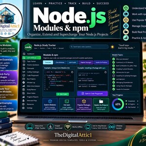 Node.js Cheat Sheets + Interactive Backend Practice Tracker image 5
