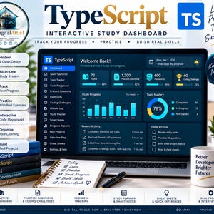 TypeScript Cheat Sheets + Interactive Practice Tracker image 3