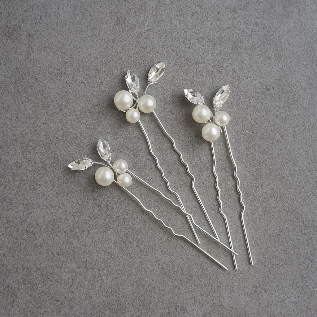 Pearl Hair Pins - Etsy display picture 3