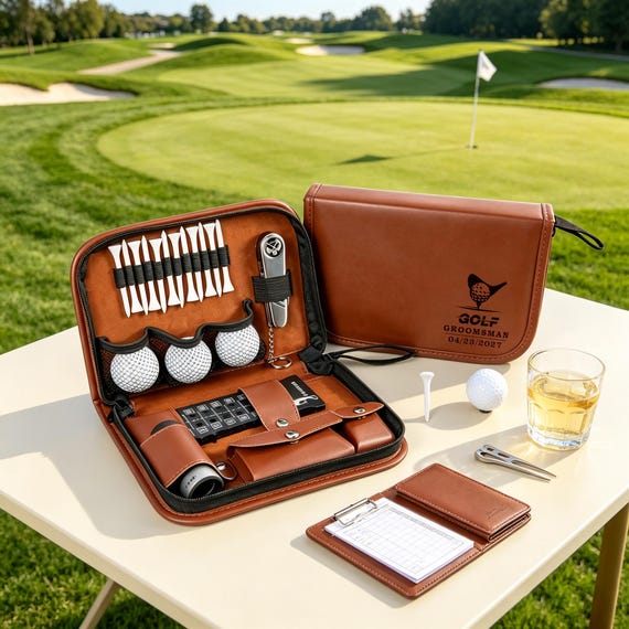 3 Best Personalized Leather Golf Gifts & Travel Wallets for the Discerning Traveler