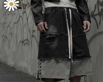 Wide Leg Shorts | Relaxed Fit Skate Bottoms | Casual Apparel | High Street Style