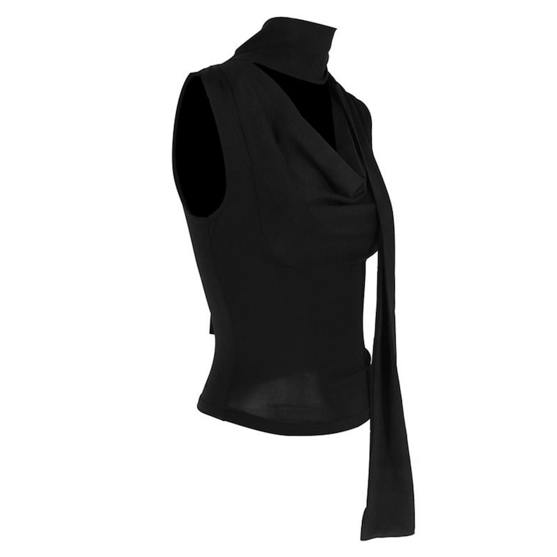 Ruched Halter Top | Slim Draped Sleeveless Shirt | Daily Wear | Chic Streetwear Style

Ruched halter sleeveless top with draped elegant chic style