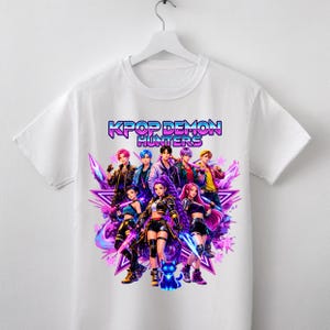 Huntrix Kpop Demon Hunters PNG, Girl Dinner Png, Saja Boys Girls Bands, Kpop png Huntrix png, Kpop Idol Group Shirt design, Digital Download image 14