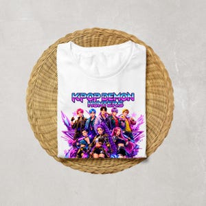 Huntrix Kpop Demon Hunters PNG, Girl Dinner Png, Saja Boys Girls Bands, Kpop png Huntrix png, Kpop Idol Group Shirt design, Digital Download image 15