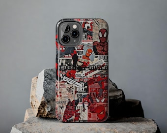 Etui na telefon Spider-Man Collage | Wytrzymałe etui na telefon