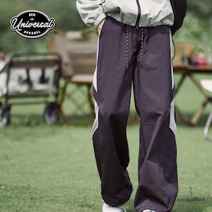 Loose Parachute Pants | Wide Leg Sweatpants | Lightweight Outdoor Wear | Y2K Streetwear