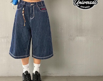 Vintage Y2K Miss Me Denim Jean Shorts Size 28 X 1 / 90s Shorts