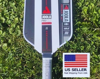 Racchetta da pickleball Joola Perseus Ben Johns da 16 mm in fibra di carbonio, approvata USAPA, per professionisti del pickleball, controllo della potenza e spin.