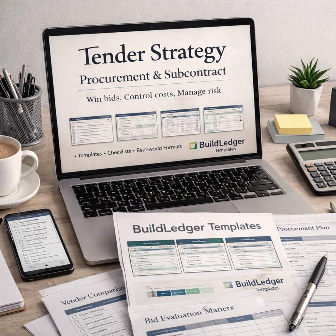 Tender Strategy & Bidder List Template - Etsy