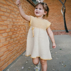 Crochet Pinafore Dress Pattern No. 14 image 2