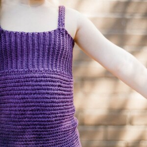 Knit Look Tank Crochet Pattern No. 12 image 5