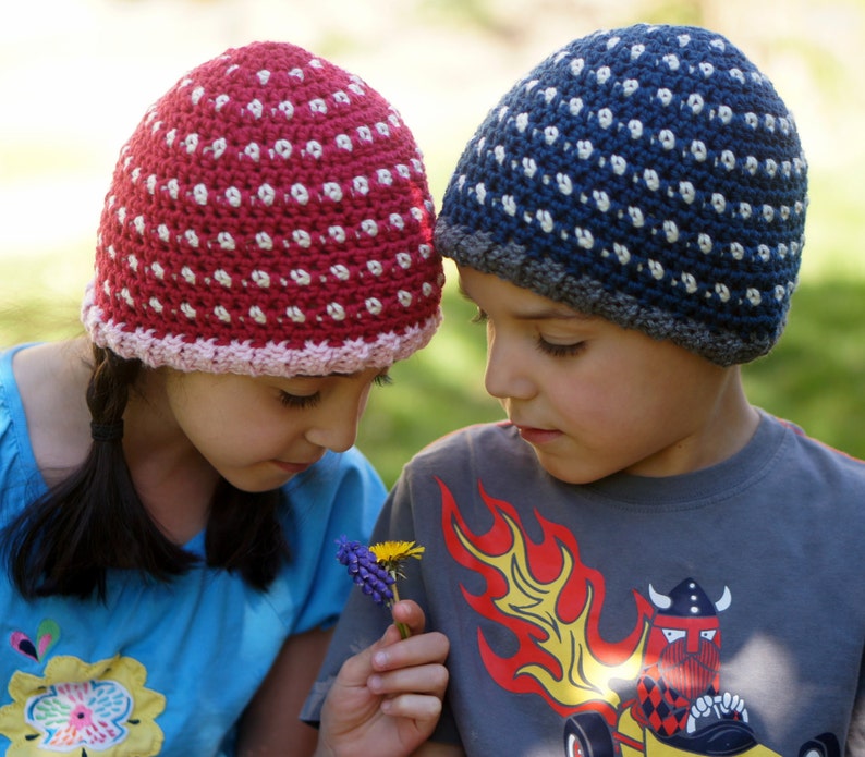 Dot Hat Crochet Pattern image 3