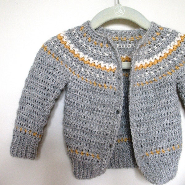 Patrón de crochet fácil estilo Fair Isle n.° 9