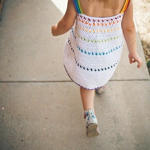 Toddler Crochet Dress Pattern No. 8 image 4