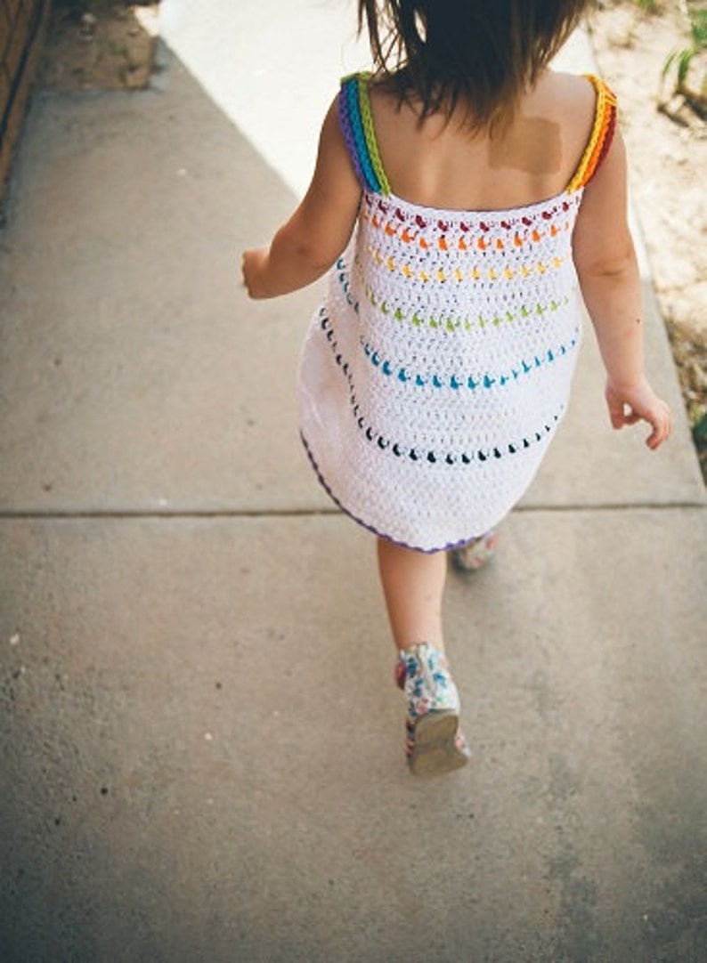 Toddler Crochet Dress Pattern No. 8 image 4