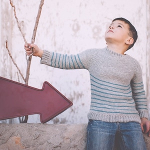 Boys Crochet Sweater Pattern No. 11