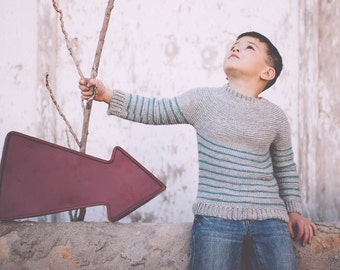 Boys Crochet Sweater Pattern No. 11