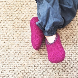 Patrón de crochet para pantuflas para niños pequeños n.° 7