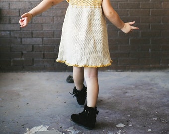 Crochet Pinafore Dress Pattern No. 14