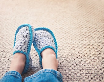 Kids House Slippers Crochet Pattern  No. 3