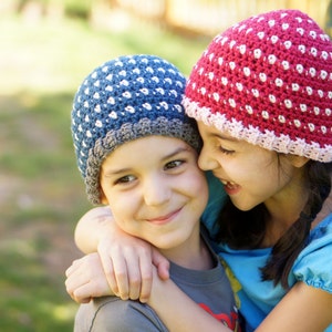 Dot Hat Crochet Pattern image 1