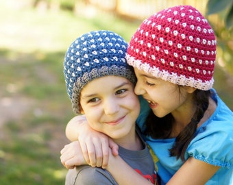 Dot Hat Crochet Pattern