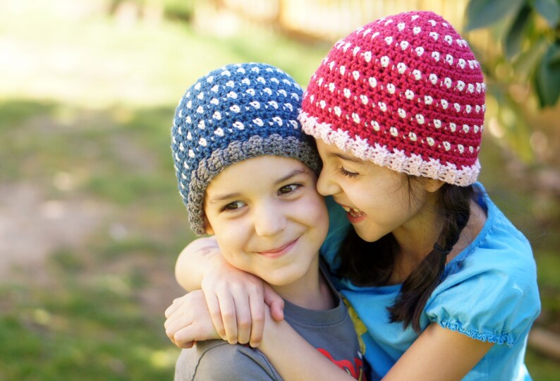 Dot Hat Crochet Pattern image 1