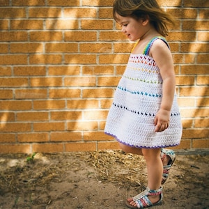 Toddler Crochet Dress Pattern No. 8 image 3