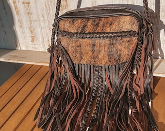 Haute Southern Hyde Western Southern Cowhide Purse