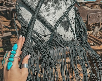 Concealed Carry a Haute Southern Hyde by Beth Marie Cowhide Purse