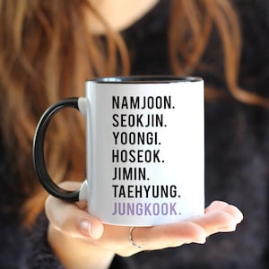 BTS Jungkook Mug, I Purple You, Jungkook, Bts Bias Mug, Kookie, Borahae, Bts Army, BTS Gift, Bts Merch, Bts Fan Gift, Bts Stan, Bts Kpop